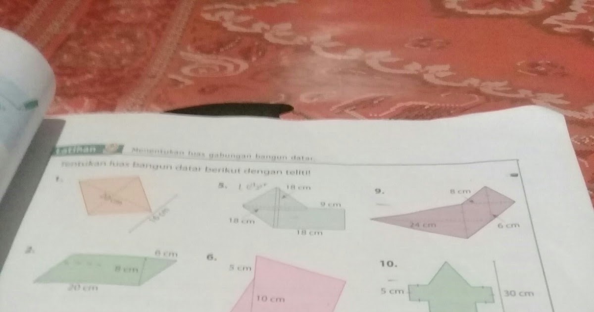 Soal Matematika Kelas 4 Sd Bab Bangun Datar