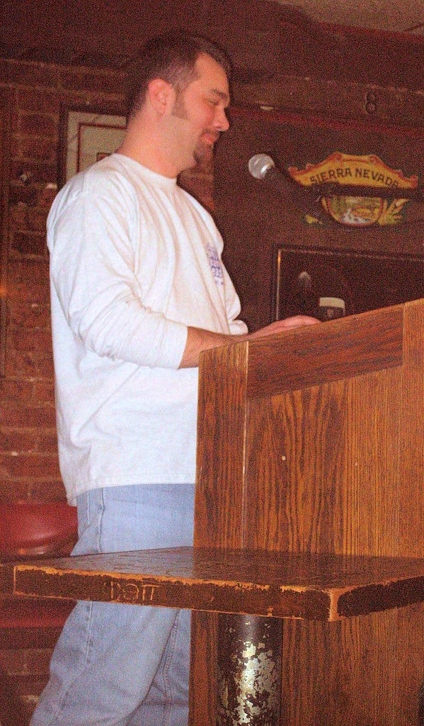 Clipper City brewer John Eugeni at the Brickskeller