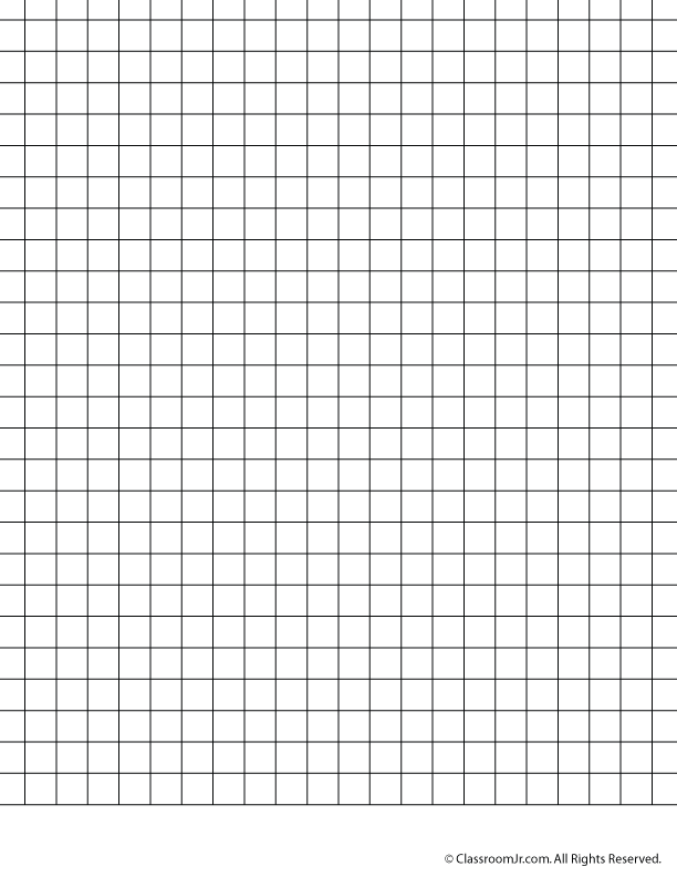 Grid Paper Printable 1cm