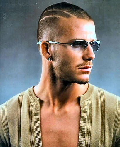 New Haircuts And Hairstyles David Beckham Buzz Hairstyle With A