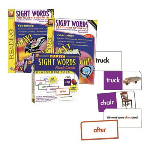 Flash Cards: Basic Sight Words Flash Cards and Activity Books