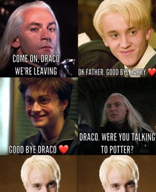 Draco Malfoy Clean Harry Potter Memes - Factory Memes