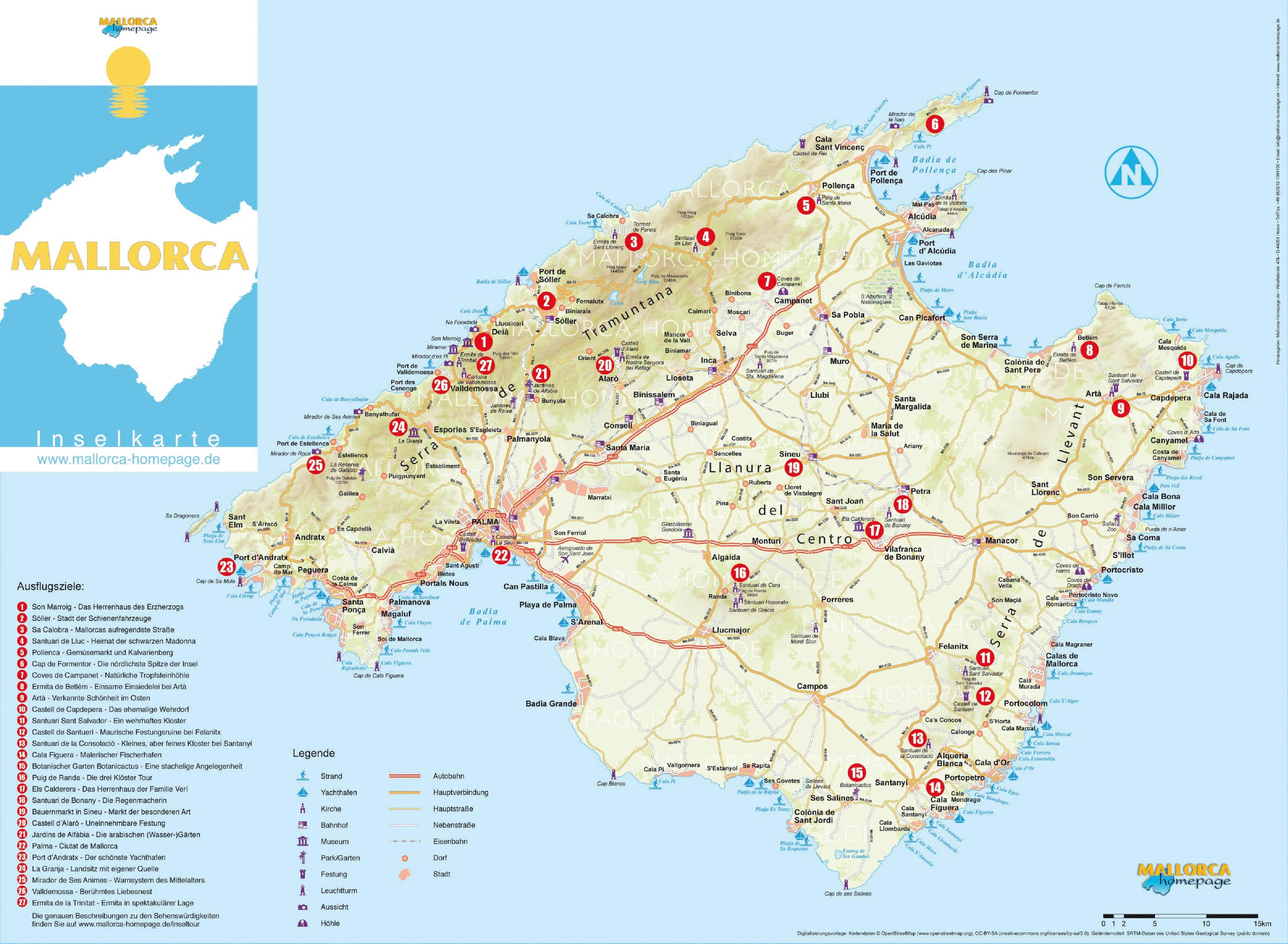 Mallorca 164 map of Mallorca ~ mapvine