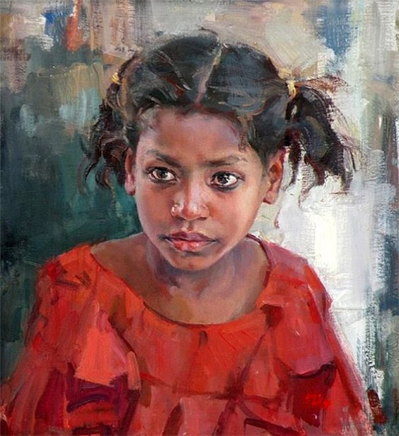 Mokama Girl In Red