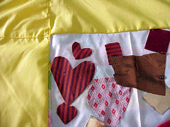 classroom quilt: detail 1