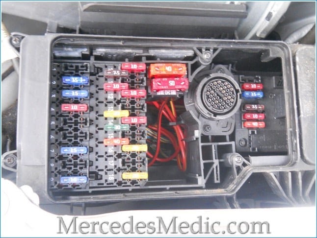 2001 Mercedes Benz E320 Fuse Box