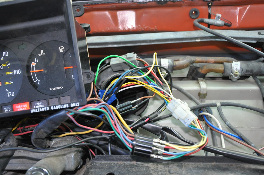 Volvo 240 Instrument Cluster Wiring Diagram - Complete Wiring Schemas