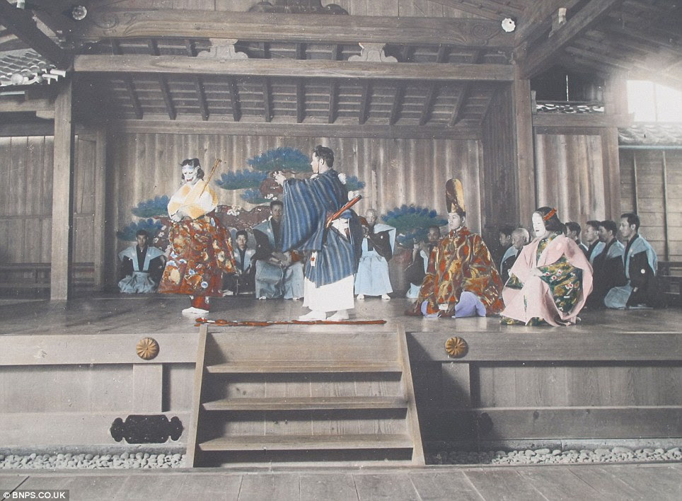 Authentic: Japanese theatre was promoted to try and attract tourists 