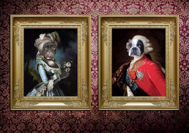 Marie Antoinette & Louis XVI (doggie style)