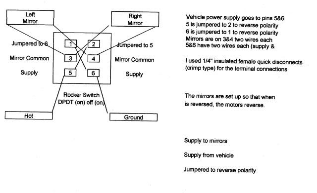 31 Chevy Tow Mirror Wiring Diagram