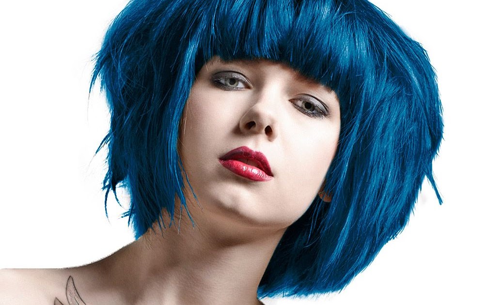 9. "Denim Blue" hair dye for brunettes - wide 9
