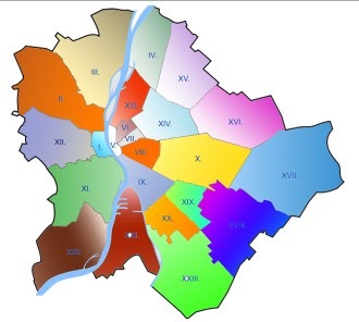 budapest ii. kerület térkép