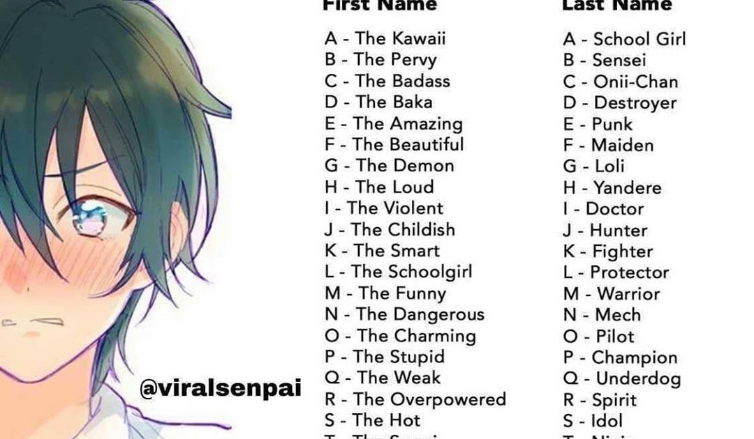 Anime Character Names That Start With A G - Tomodachi Wallpaper