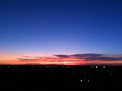 Puesta de Sol desde el salón