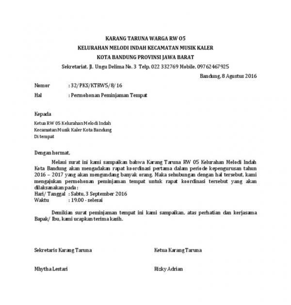 Contoh Surat Pernyataan Resign