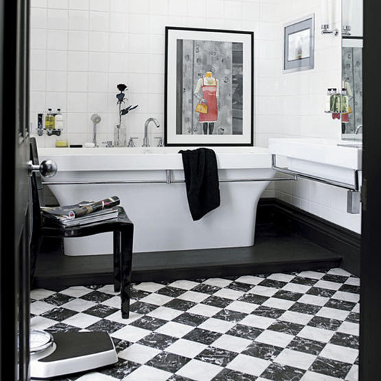 Black and White Bathroom | Bathroom Designs in Pictures