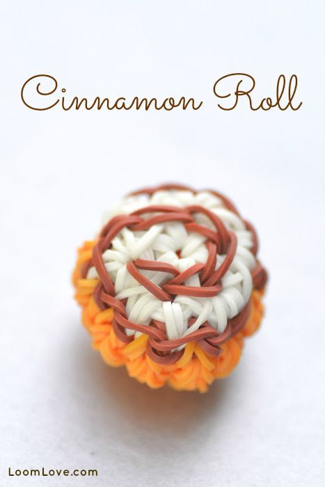 How to Make a Rainbow Loom Cinnamon Roll