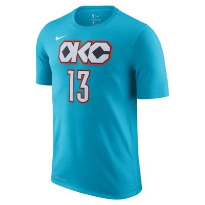 okc thunder dri fit shirt