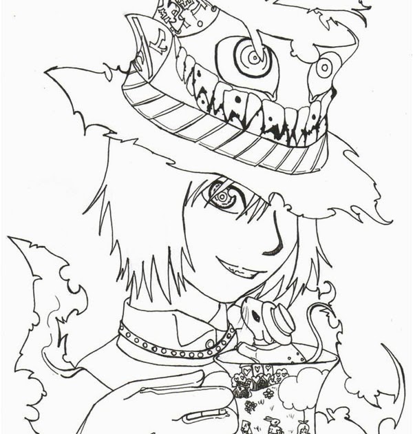 Featured image of post Mad Hatter Hat Coloring Pages What top hat collection would be complete without a nod to the mad hatter alice s friend and companion in wonderland
