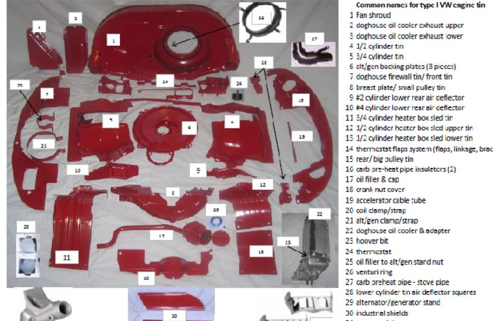 Vw 1600 Engine Diagram - VW Transporter 1600 Workshop Manual: 1968-79