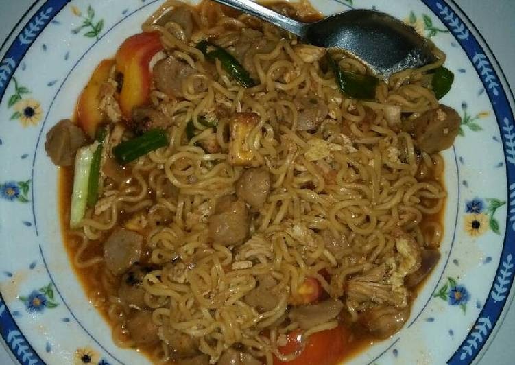 Resep Mie Tek Tek Goreng Indomie Resep Nasi Goreng Abang
