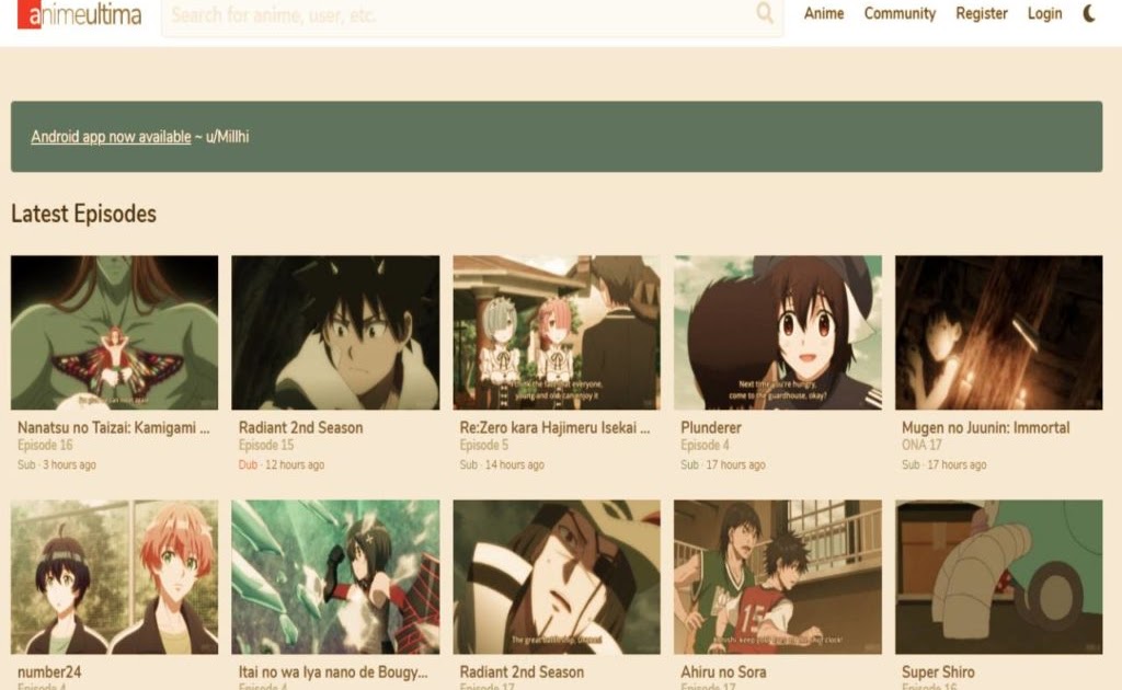 Animeultima App Download : This app will help you to watch anime