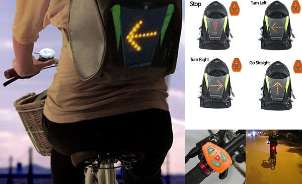 turn signal bike vest