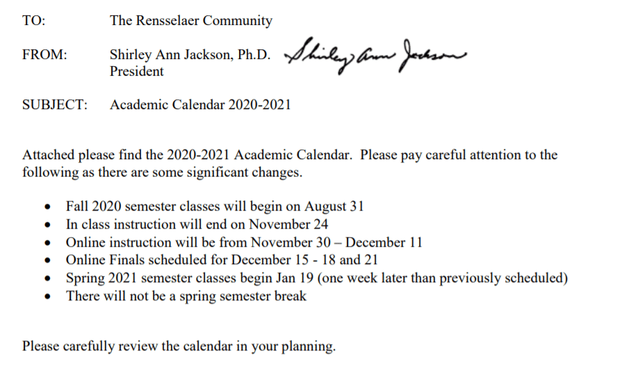 Rpi Academic Calendar 2021 2022 2021 Calendar