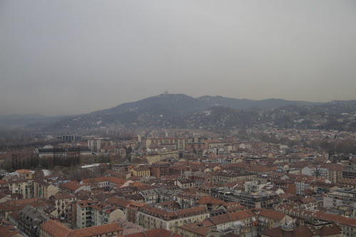 View of Torino from observation deck 4