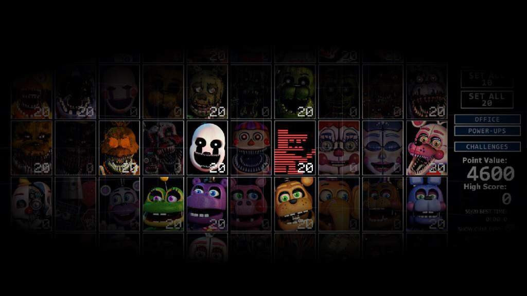 Images Of Anime Ultimate Custom Night Fnaf Characters