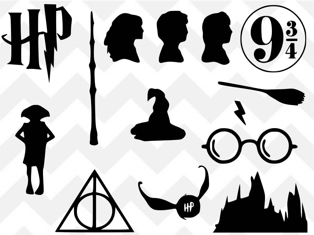 Massive collection of Harry Potter cut files
