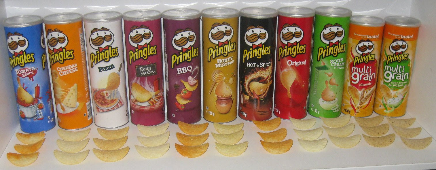 junkfood, toys, travel and random thoughts: Pringles, Pringles and more ...