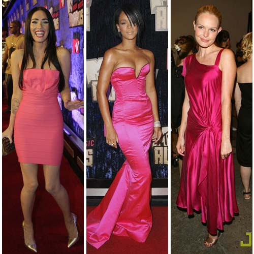 Rihanna-Megan-Kate-vestidos-rosa