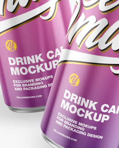 Download Download Two Metallic 330ml Aluminium Cans Glossy Finish Mockup Yellowimages Two Metallic Cans W Glossy Finish Mockup In Can Mockups On Yellow A Collection Of Free Premium Photoshop Smart Object Yellowimages Mockups