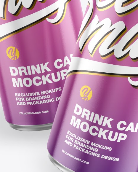 Download Download Two Metallic 330ml Aluminium Cans Glossy Finish Mockup Yellowimages Two Metallic Cans W Glossy Finish Mockup In Can Mockups On Yellow A Collection Of Free Premium Photoshop Smart Object Yellowimages Mockups