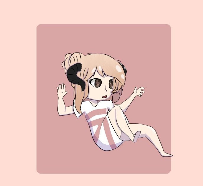 Gacha Body Base Falling - Mar Wallpaper
