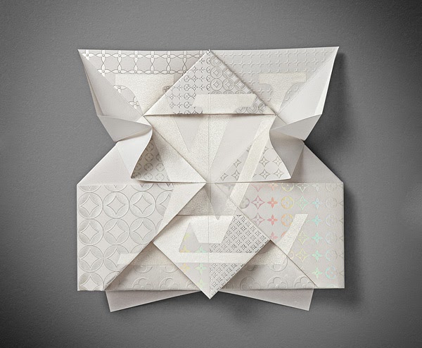 judyisokay: Origami Invitation for Louis Vuitton