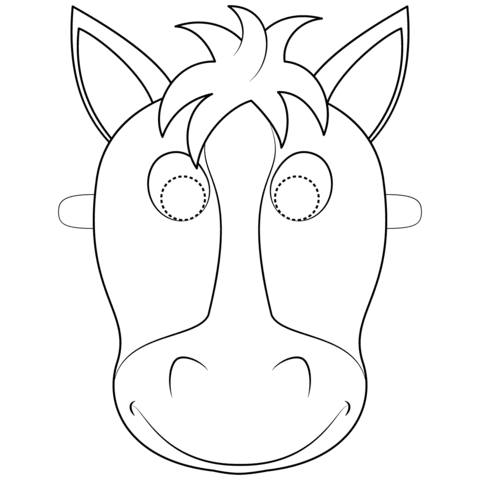 Pferd Maske Basteln Vorlagen / Paw Patrol Logo Zum Ausdrucken Novocom