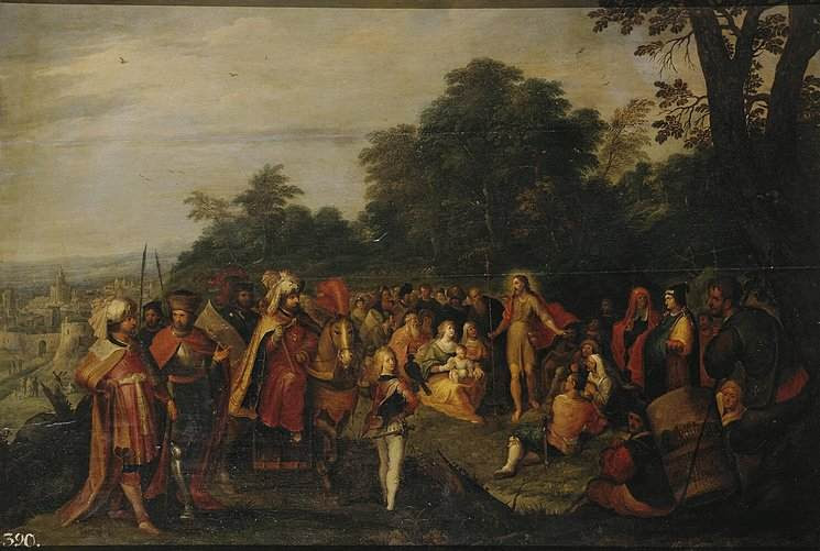 Sermon of St John the Baptist by Frans II Francken.