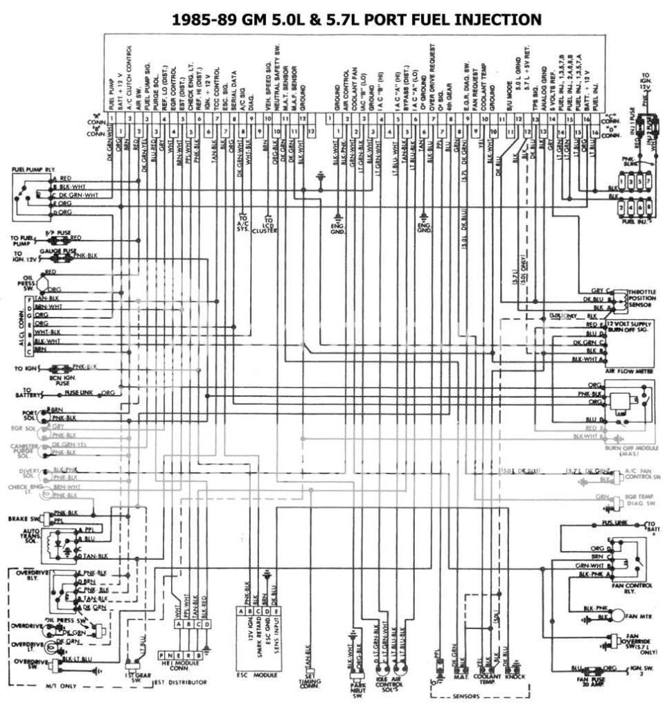 1987 Corvette Engine Diagram - Wiring Diagram