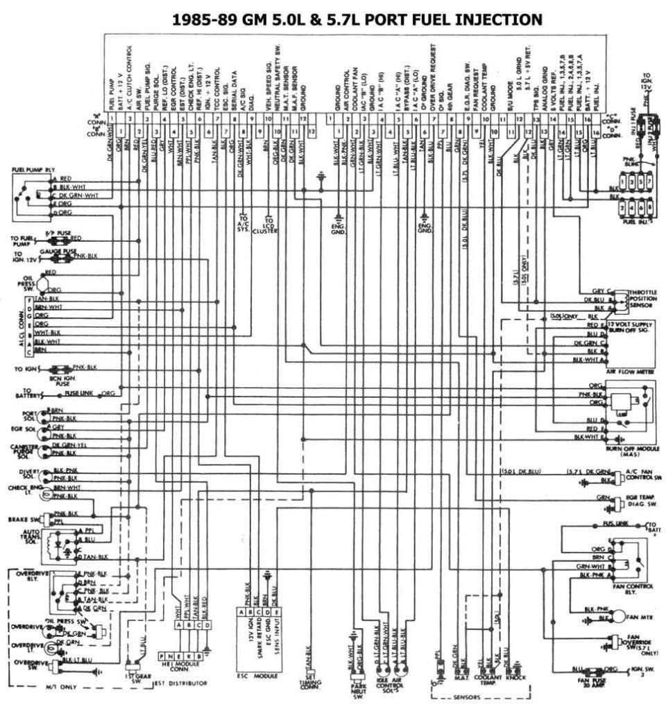 1987 Corvette Engine Diagram - Wiring Diagram