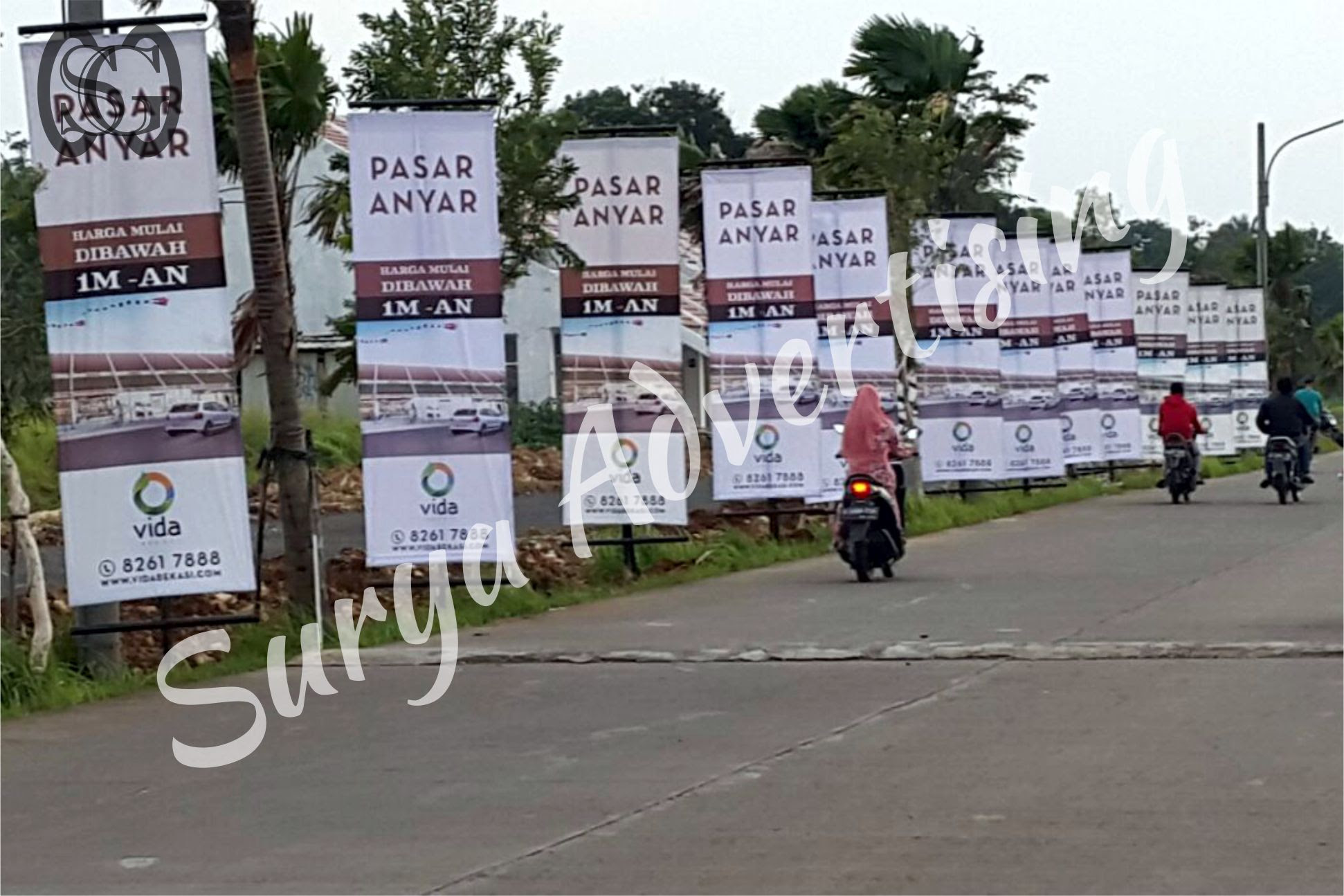  Jasa Produksi dan Pemasangan T Banner di Bekasi Surya 