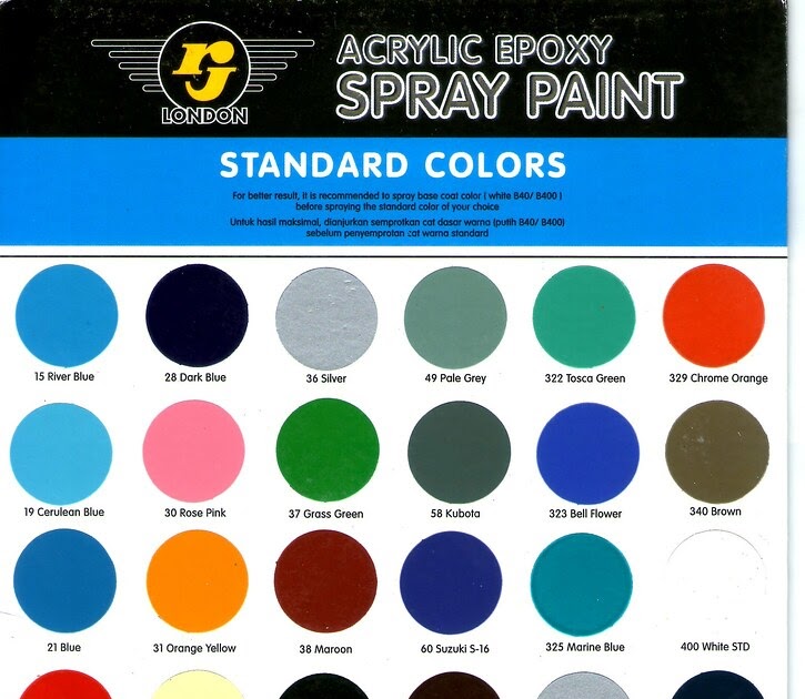 Aksesoris 49 Warna Cat Samurai Paling Modern Dan Minimalis
