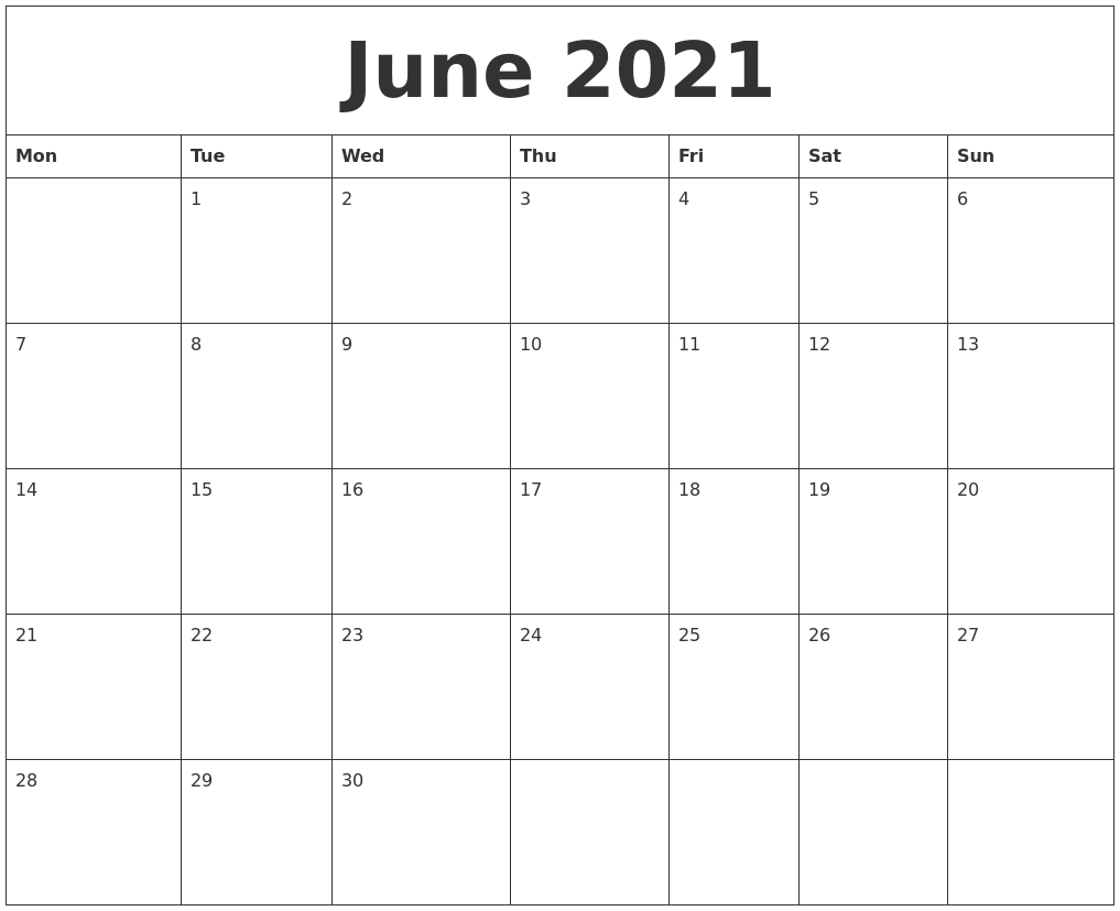 Calendar June 2021 Pdf 2022 Calendar