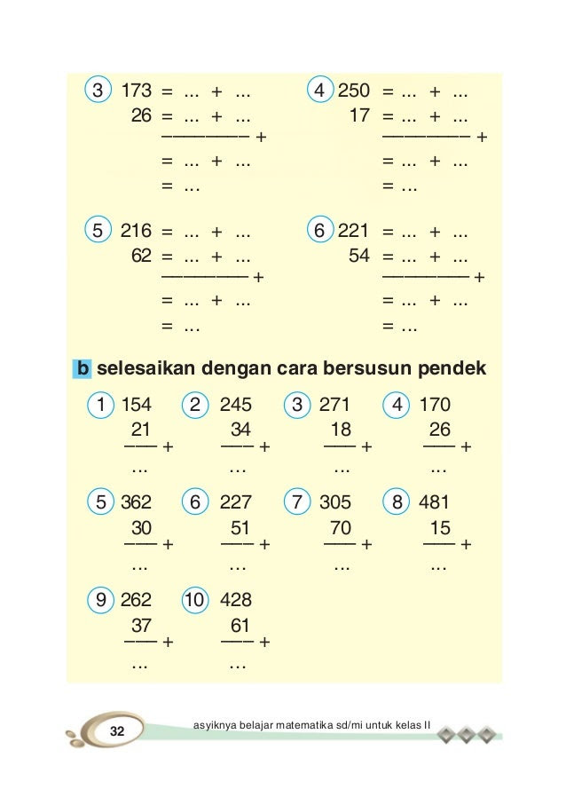 Terbaru Pengurangan Bersusun Panjang Kelas 2 Sd