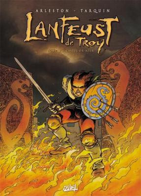 Couverture Lanfeust de Troy, tome 3 : Castel Or-Azur