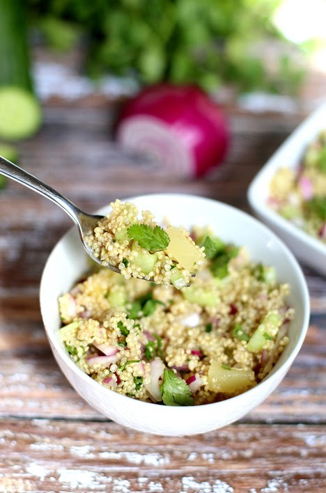 Easy Cold Quinoa Salad
