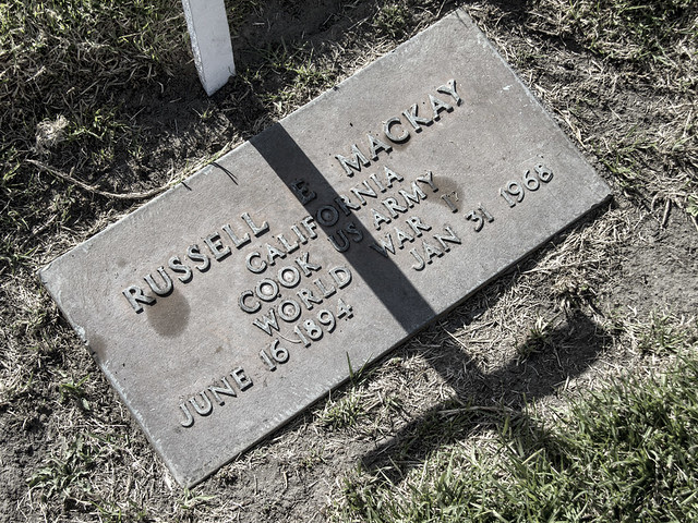 Downey Cemetery grave marker