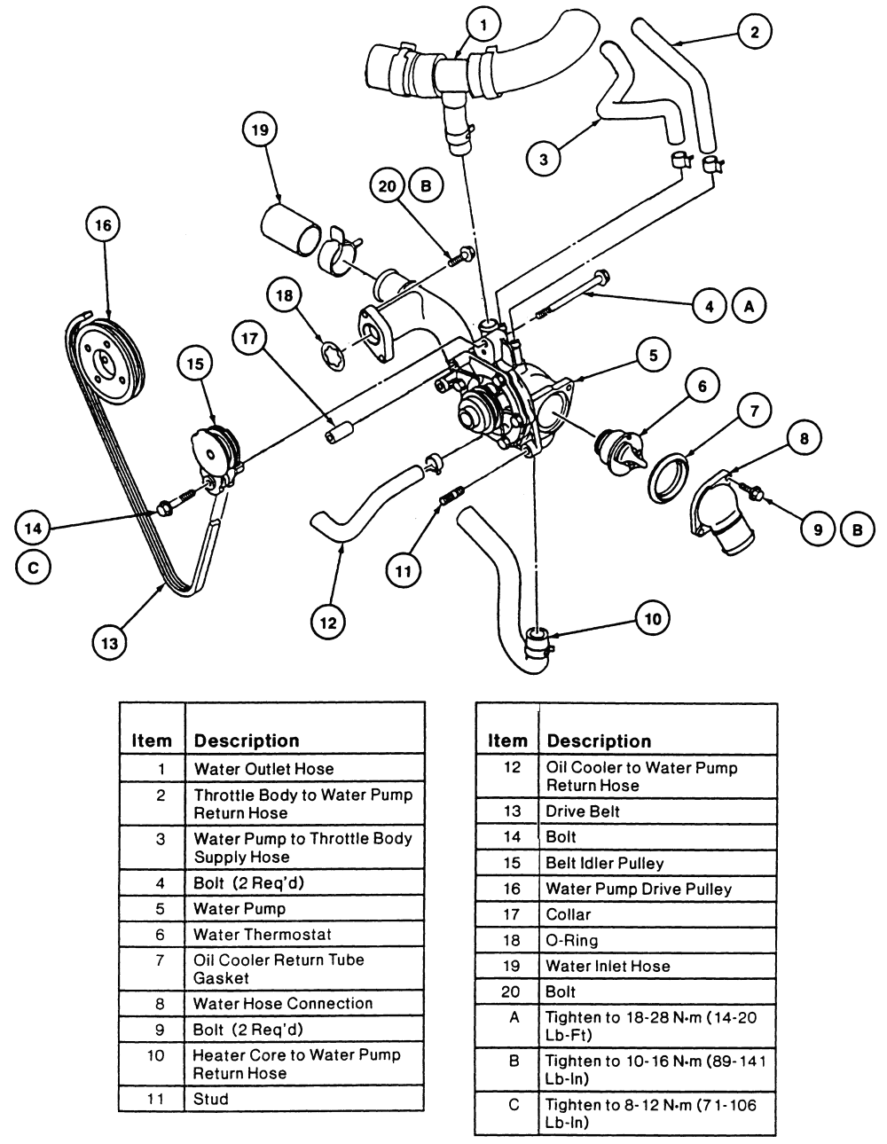 Wiring Diagram  11 2002 Ford Focus Belt Diagram