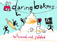 Daring Bakers Blue Logo
